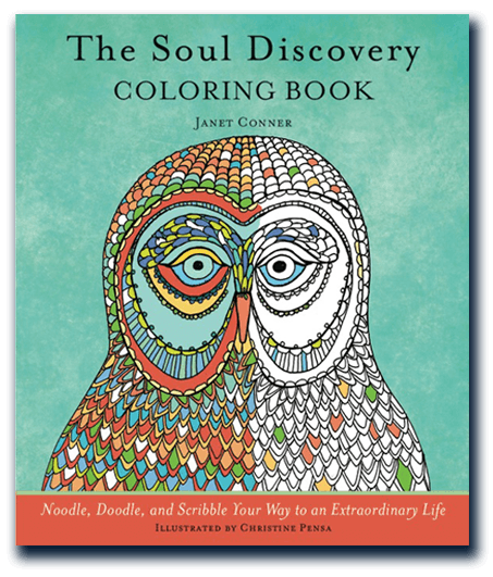 The Soul discovery coloring book cover