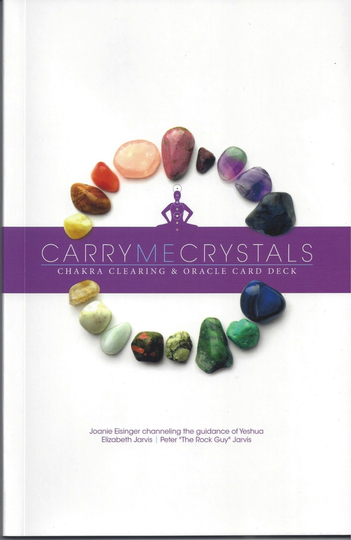 Carry me Crystals box with gemstone oracle cards