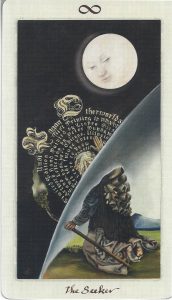 Pagan Otherworlds Tarot bonus card, The Seeker.