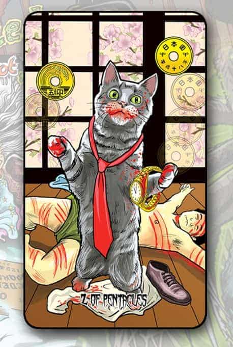 Twisted Tarot Tales 2 of pentacles