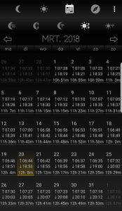 Moon Phase Calendar sunset Moon Phase Calendar sunset